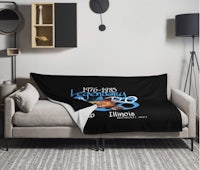 Legendary Pilots Throw Blanket Blk 60”X 80” $34.95